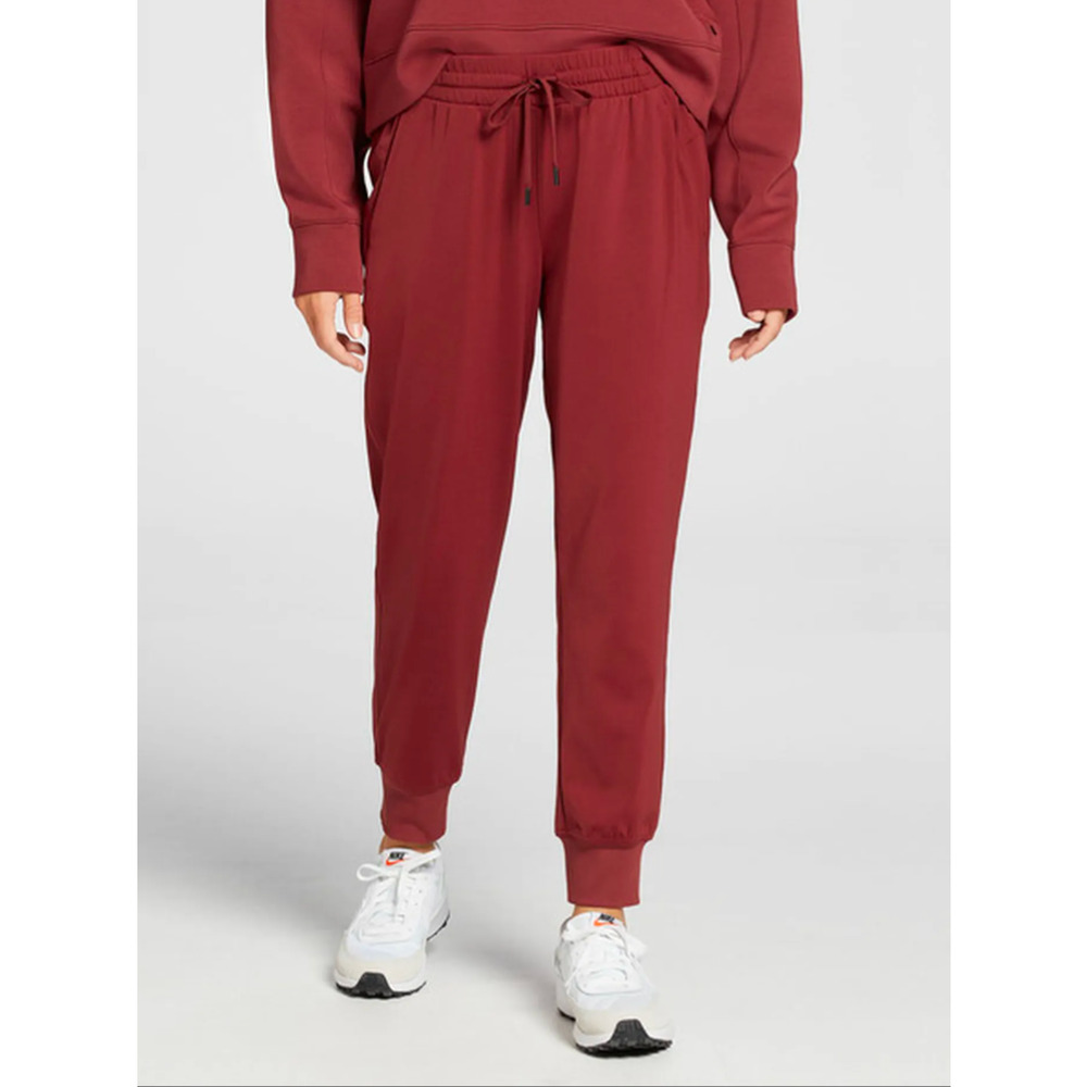 Calia Journey Knit Joggers Maroon